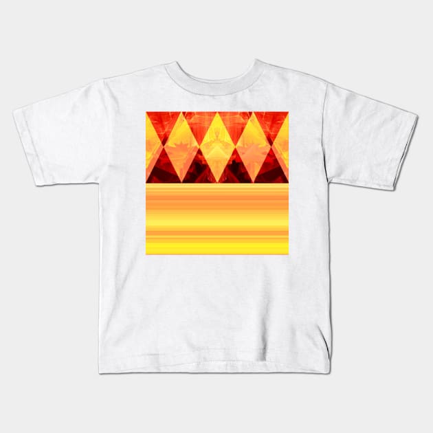 Argyles and Stripes Kids T-Shirt by DANAROPER